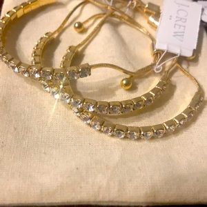 JCrew factory stackable bracelets.